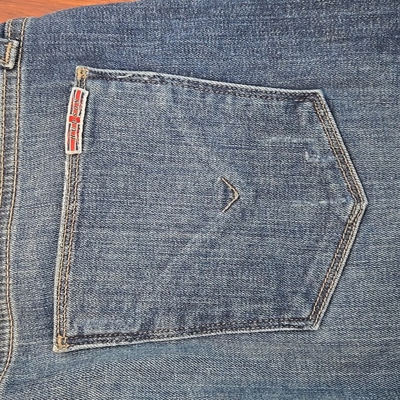 Hudson Jeans Women's Dark Blue Straight Jeans (Blair Style) - Picture 10 of 11